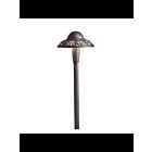 Éclairage de sentier LED Kichler 15857AZT30R 3-Lumières 3.80W bronze