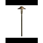 Luminaire de sentier à dôme Kichler 15870CBR30 3.00W laiton