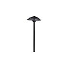 Éclairage de sentier LED Kichler 16124BKT27 noir