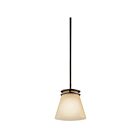 Mini suspendu Kichler Hendrik 1687OZ 1-lumière 100W vieux bronze
