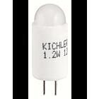 Ampoule Bi-Pin LED T3 et G4 Kichler 18200 1W