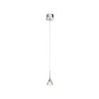 Mini suspendu à LED Kichler Kabru 83721 1-lumière chrome