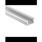 Profilé encastré à profondeur standard Kichler 1TEC1STRC8SIL 8' argent