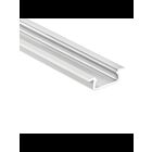 Profilé encastré peu profond Kichler 1TEC1SWRC8SIL 8' argent