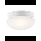 Plafonnier Kichler 209WH 2-lumières 60W blanc