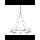 Lustre à 1 étage Kichler Circolo 2347NI 12-lumières 60W nickel brossé