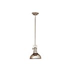 Mini suspendu Kichler Hatteras 2664PN 1-lumière 100W nickel poli