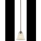Mini suspendu Kichler Wynberg 2693NI 1-lumière 100W nickel brossé