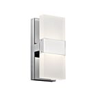 Applique murale à LED Kichler Haiden 83850 2-lumières chrome