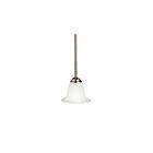Mini suspendu Kichler Dover 2771NI 1-lumière 100W nickel brossé