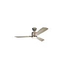 Ventilateur de plafond Kichler Ridley II 300027AP 17 Watt étain antique