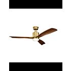 Ventilateur de plafond Kichler Ridley II 300027NBR 17 Watt laiton naturel