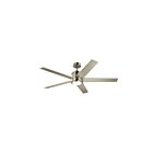 Ventilateur de plafond Kichler Brahm 300044BSS acier inoxydable brossé