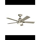 Ventilateur de plafond Kichler Colerne 300052NI 17 Watt nickel brossé