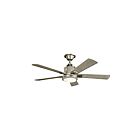 Ventilateur de plafond Kichler Colerne 300052NI 17 Watt nickel brossé