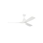 Kichler 300054-MWH Volos 54" 63.3W Blanc mat Ventilateur de plafond à LED