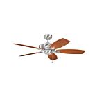 Ventilateur de plafond Kichler Canfield 300117BSS acier inoxydable brossé
