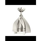 Ventilateur de plafond Kichler Terna 300230NI 17 Watt nickel brossé