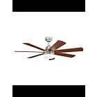 Ventilateur de plafond Kichler Ellys 300239NI 17 Watt nickel brossé