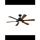 Ventilateur de plafond Kichler Iras 300241DBK noir en détresse