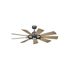 Ventilateur de plafond Kichler 300260AVI Bronze naturel satiné