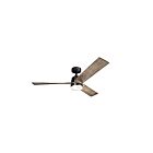 Ventilateur de plafond Kichler Spyn 300275AVI 17 Watt enclume de fer