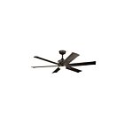 Ventilateur de plafond Kichler Szeplo 300300OZ 17 Watt bronze ancien