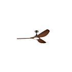 Ventilateur de plafond Kichler Imari 300365PN 23 Watt nickel poli