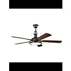 Ventilateur de plafond Kichler Hatteras Bay 310017AVI enclume de fer