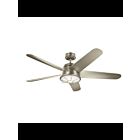 Ventilateur de plafond Kichler Daya 310072NI nickel brossé