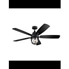 Ventilateur de plafond Kichler Lydra 310073DBK noir en détresse