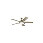 Ventilateur de plafond Kichler Verdi 310100NI nickel brossé