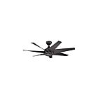 Ventilateur de plafond Kichler Lehr 310112DBK noir en détresse