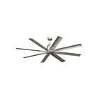 Kichler 310265NI Nickel brossé 8 Lames Ventilateur de plafond
