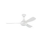 Kichler 310354WH Blanc 3 lames Ventilateur de plafond