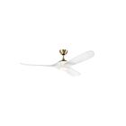 Kichler 310560CPZMWH Mylo 60" 24.5W Bronze champagne Ventilateur de plafond à LED