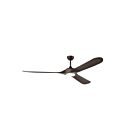 Kichler 310680SNB Mylo 80" 29.3W Bronze naturel satiné Ventilateur de plafond à LED