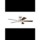 Ventilateur de plafond Kichler Lucian 330000NI 17 Watt nickel brossé