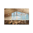 Ventilateur de plafond Kichler Vassar 330002NI 17 Watt nickel brossé