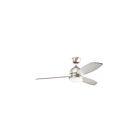 Ventilateur de plafond Kichler Vassar 330002NI 17 Watt nickel brossé