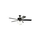 Ventilateur de plafond Kichler 330016SBK satin noir