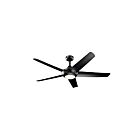 Ventilateur de plafond Kichler Kapono 330089SBK satin noir