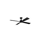 Ventilateur de plafond Kichler Lija 330140SBK satin noir