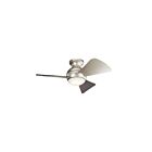 Ventilateur de plafond Kichler Sola 330150NI 17 Watt nickel brossé