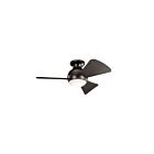 Ventilateur de plafond Kichler Sola 330150OZ 17 Watt bronze ancien