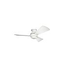 Ventilateur de plafond Kichler Sola 330151MWH 17 Watt blanc mat