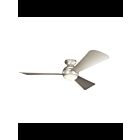 Ventilateur de plafond Kichler Sola 330152NI 17 Watt nickel brossé
