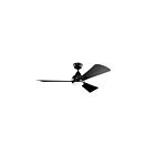 Ventilateur de plafond Kichler Sola 330152SBK 17 Watt satin noir