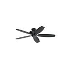 Ventilateur de plafond 52" Kichler 330160SBK 59W 5-lames satin noir