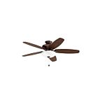 Ventilateur de plafond 52" Kichler 330161OBB 59W 5-lames bronze brossé à l'huile